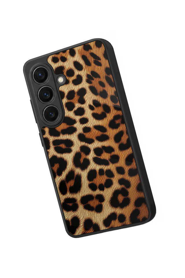 Samsung Galaxy S26 Uyumlu Leopar Tasarımlı Glossy Premium Kılıf