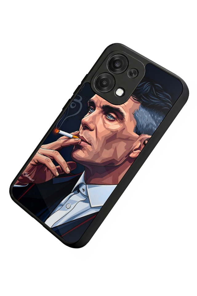 Oppo A6 Pro Uyumlu Peaky Blinders Tasarımlı Glossy Premium Kılıf