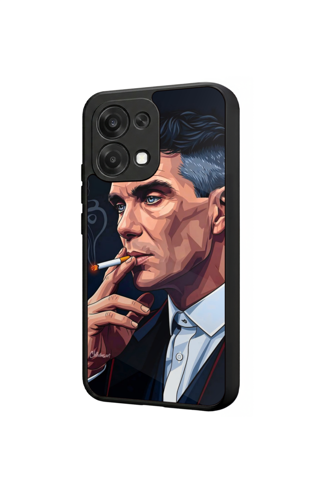 Oppo A6 Pro Uyumlu Peaky Blinders Tasarımlı Glossy Premium Kılıf