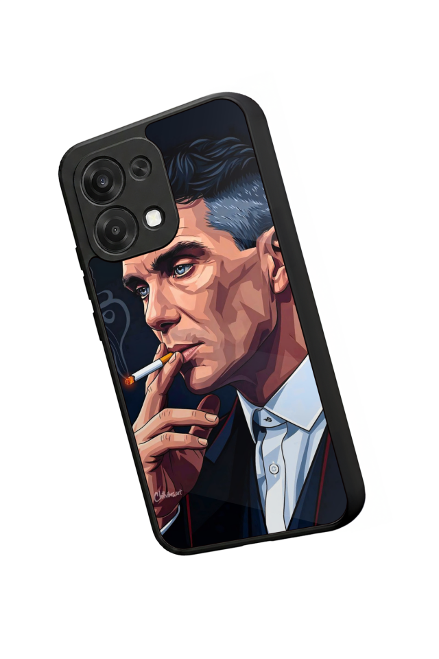 Oppo A6 Pro Uyumlu Peaky Blinders Tasarımlı Glossy Premium Kılıf
