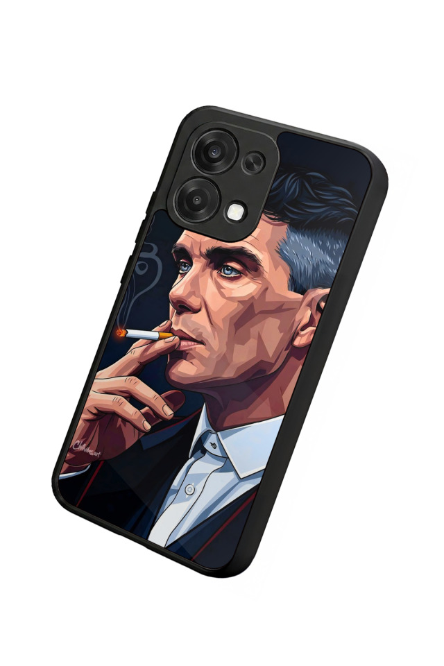Oppo A6 Pro Uyumlu Peaky Blinders Tasarımlı Glossy Premium Kılıf