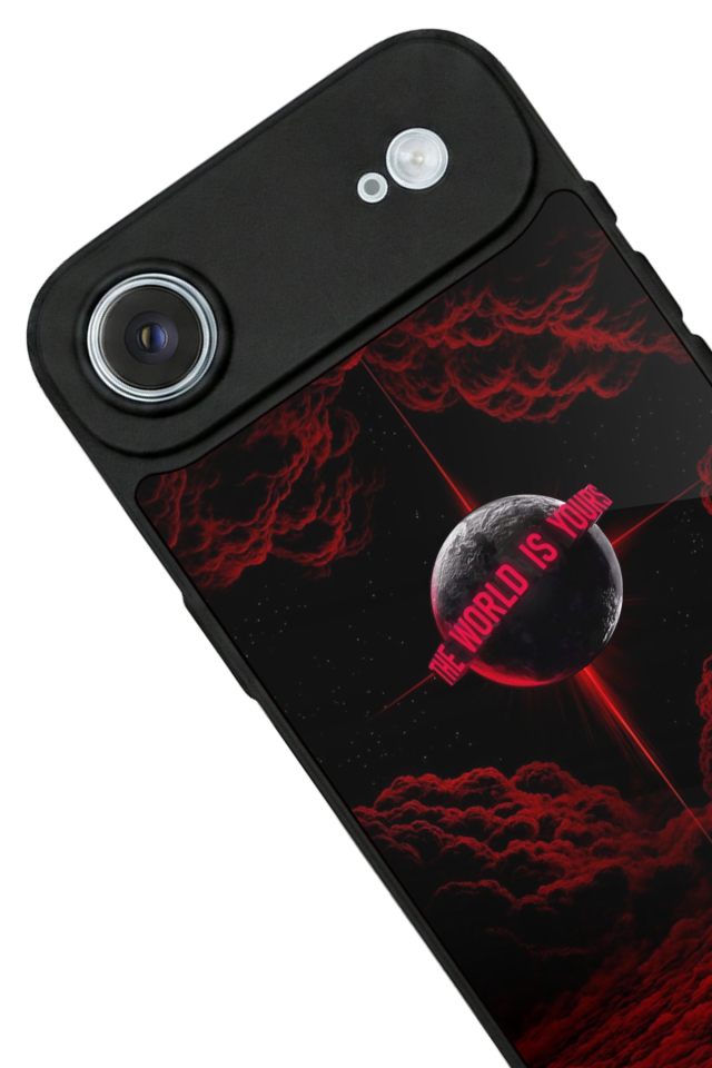 iPhone 17 Air Uyumlu Scarface Tasarımlı Glossy Premium Kılıf