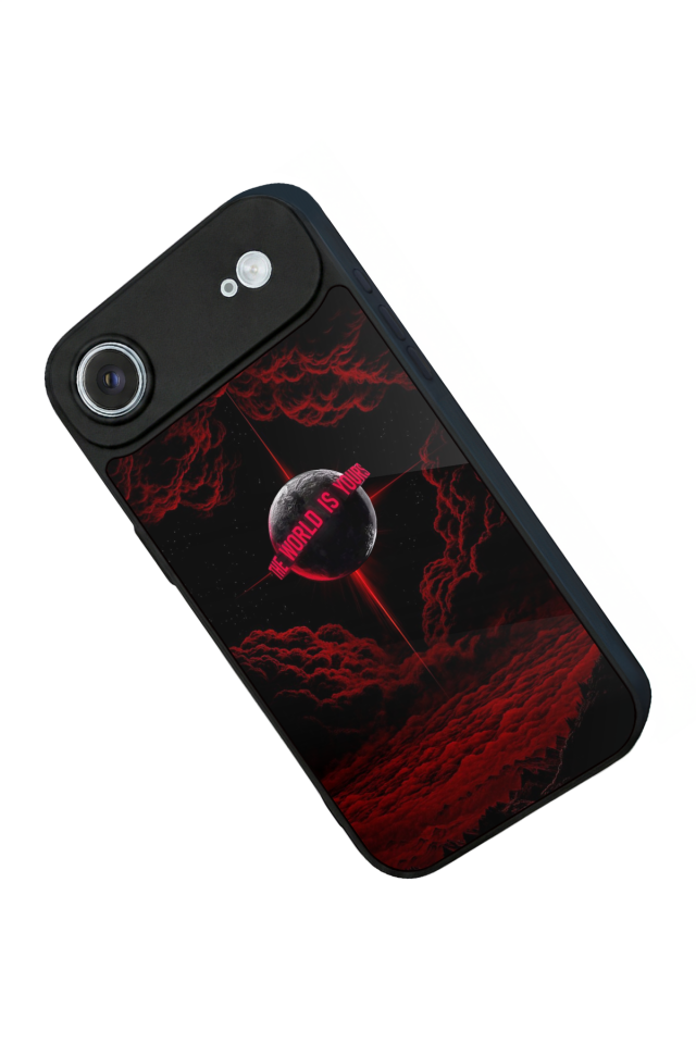 iPhone 17 Air Uyumlu Scarface Tasarımlı Glossy Premium Kılıf