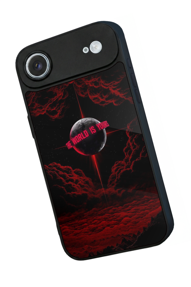iPhone 17 Air Uyumlu Scarface Tasarımlı Glossy Premium Kılıf