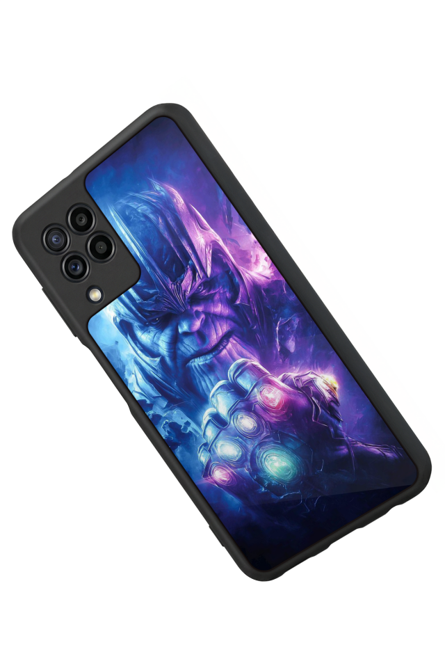 Samsung Galaxy M32 Uyumlu Thanos Tasarımlı Glossy Premium Kılıf