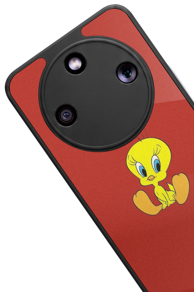 Honor Magic 8 Lite Uyumlu Tweety Tasarımlı Glossy Premium Kılıf