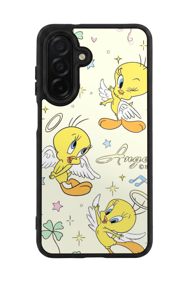 Samsung Galaxy A36 Uyumlu Tweety Tasarımlı Glossy Premium Kılıf