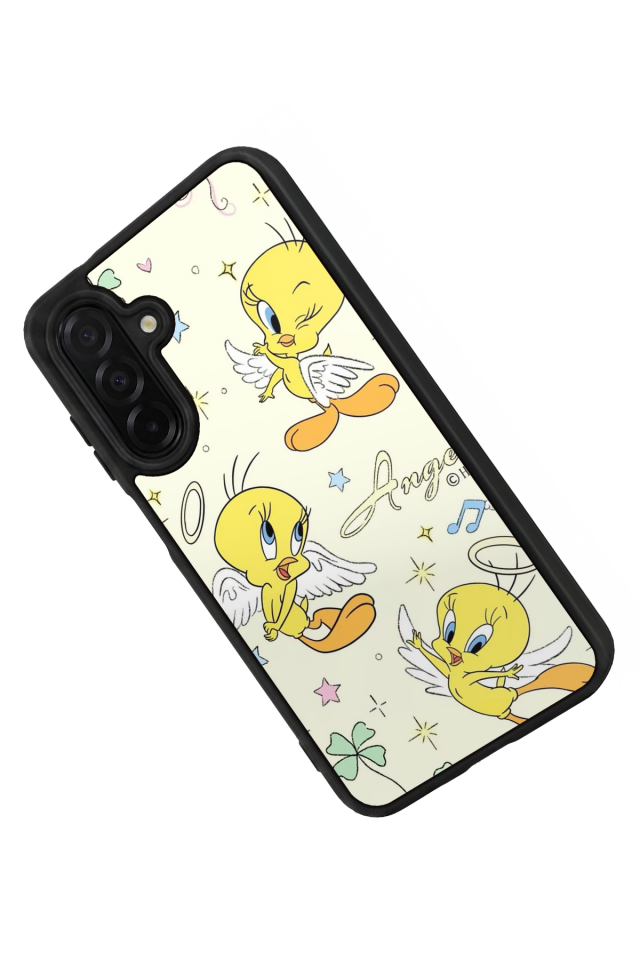 Samsung Galaxy A36 Uyumlu Tweety Tasarımlı Glossy Premium Kılıf