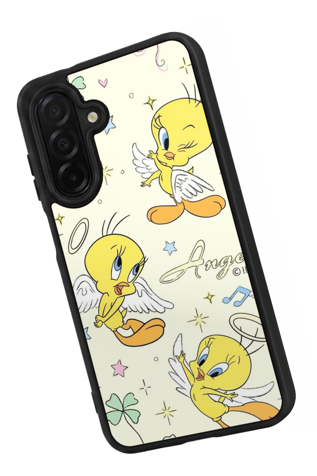 Samsung Galaxy A36 Uyumlu Tweety Tasarımlı Glossy Premium Kılıf