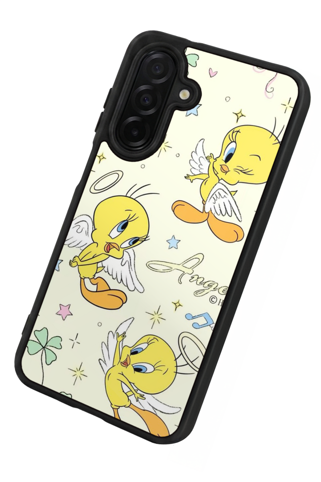 Samsung Galaxy A36 Uyumlu Tweety Tasarımlı Glossy Premium Kılıf