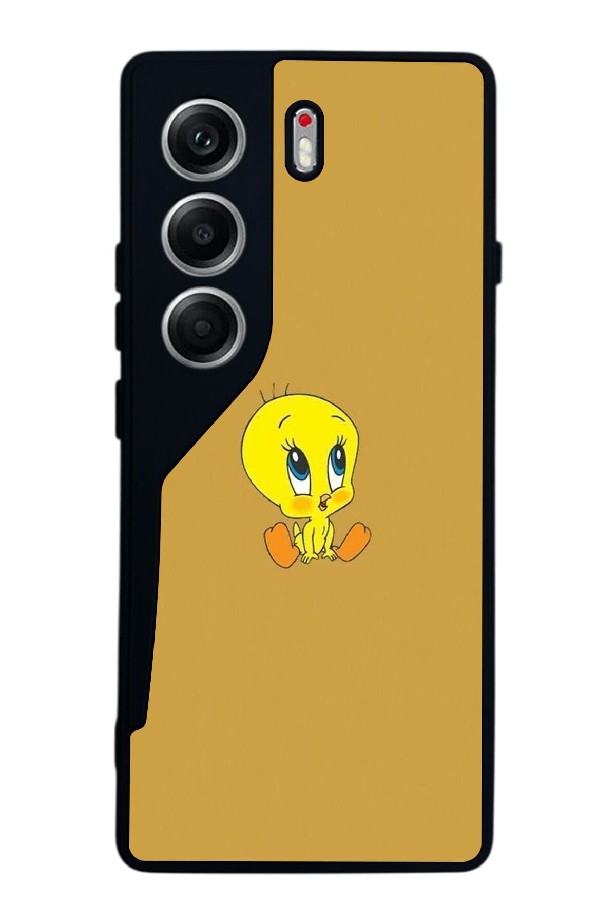 Tecno Camon 40 Uyumlu Tweety Tasarımlı Glossy Premium Kılıf