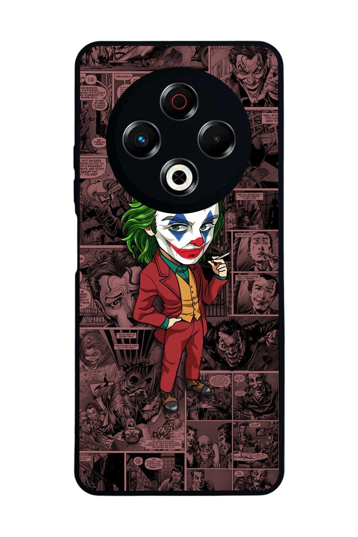 Tecno Spark 30 Uyumlu Joker Tasarımlı Glossy Premium Kılıf