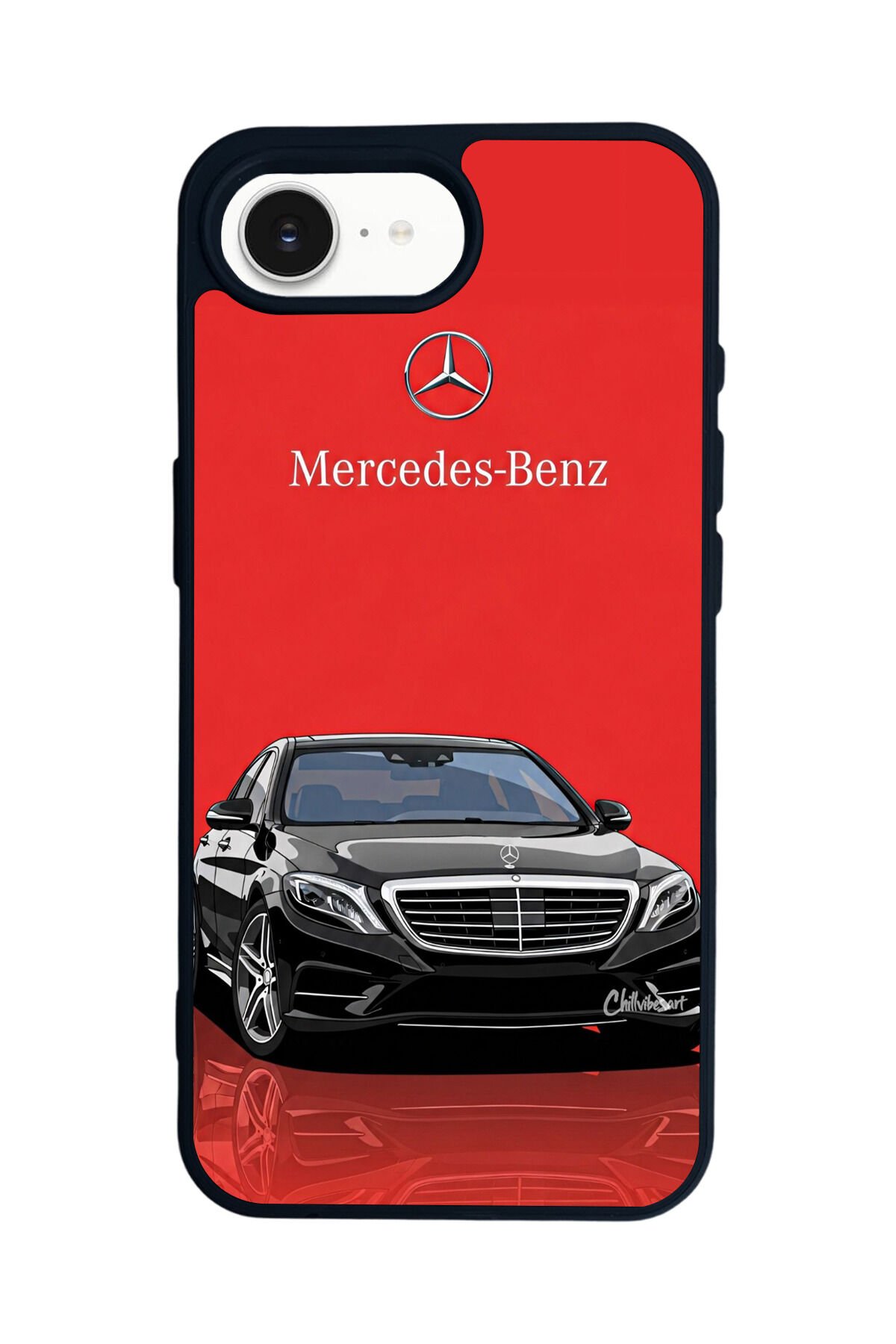 iPhone 16E Uyumlu Mercedes Tasarımlı Glossy Premium Kılıf