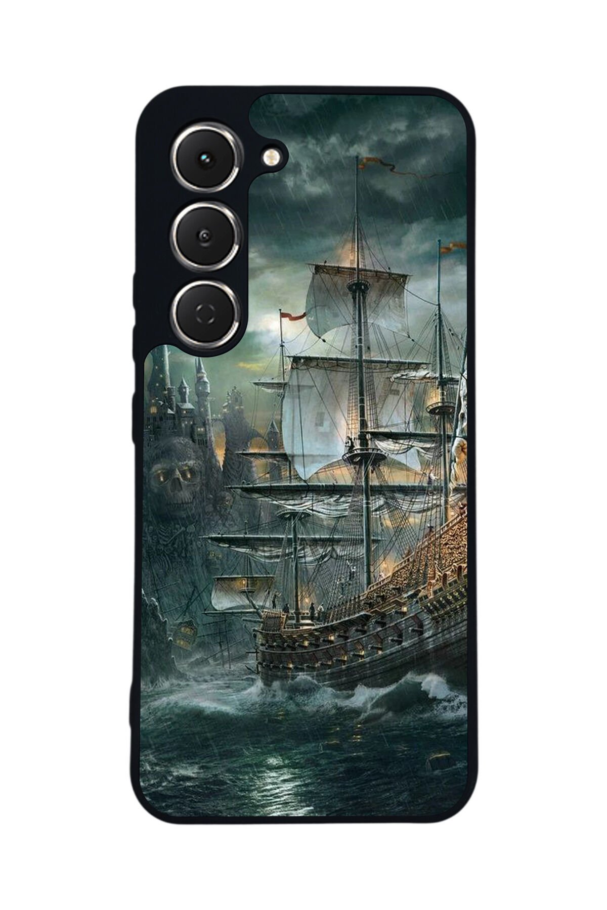 Tecno Spark 40 Pro Uyumlu Korsan Tasarımlı Glossy Premium Kılıf