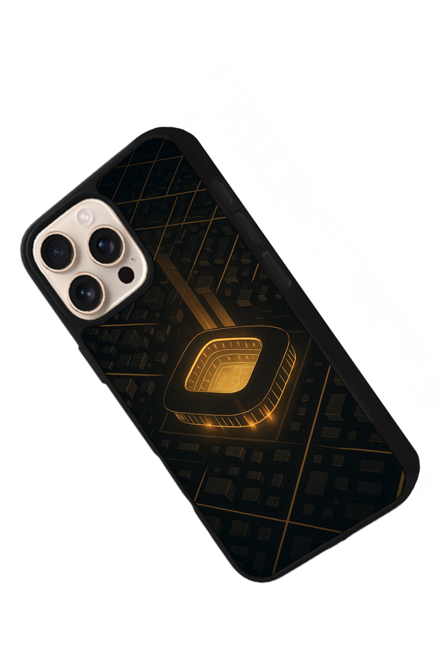 iPhone 14 Pro Uyumlu Aslan Tasarımlı Glossy Premium Kılıf