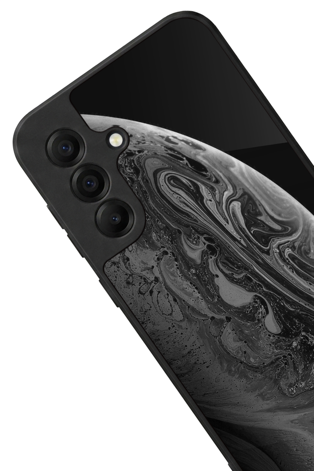 Samsung Galaxy A17 Uyumlu Ay Tasarımlı Glossy Premium Kılıf