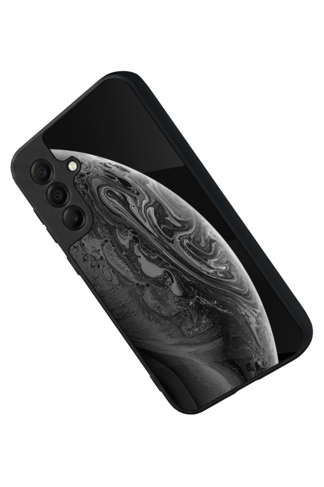Samsung Galaxy A17 Uyumlu Ay Tasarımlı Glossy Premium Kılıf