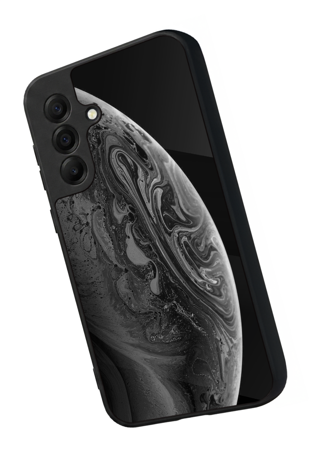 Samsung Galaxy A17 Uyumlu Ay Tasarımlı Glossy Premium Kılıf