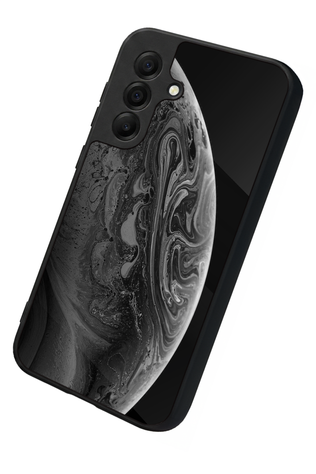 Samsung Galaxy A17 Uyumlu Ay Tasarımlı Glossy Premium Kılıf