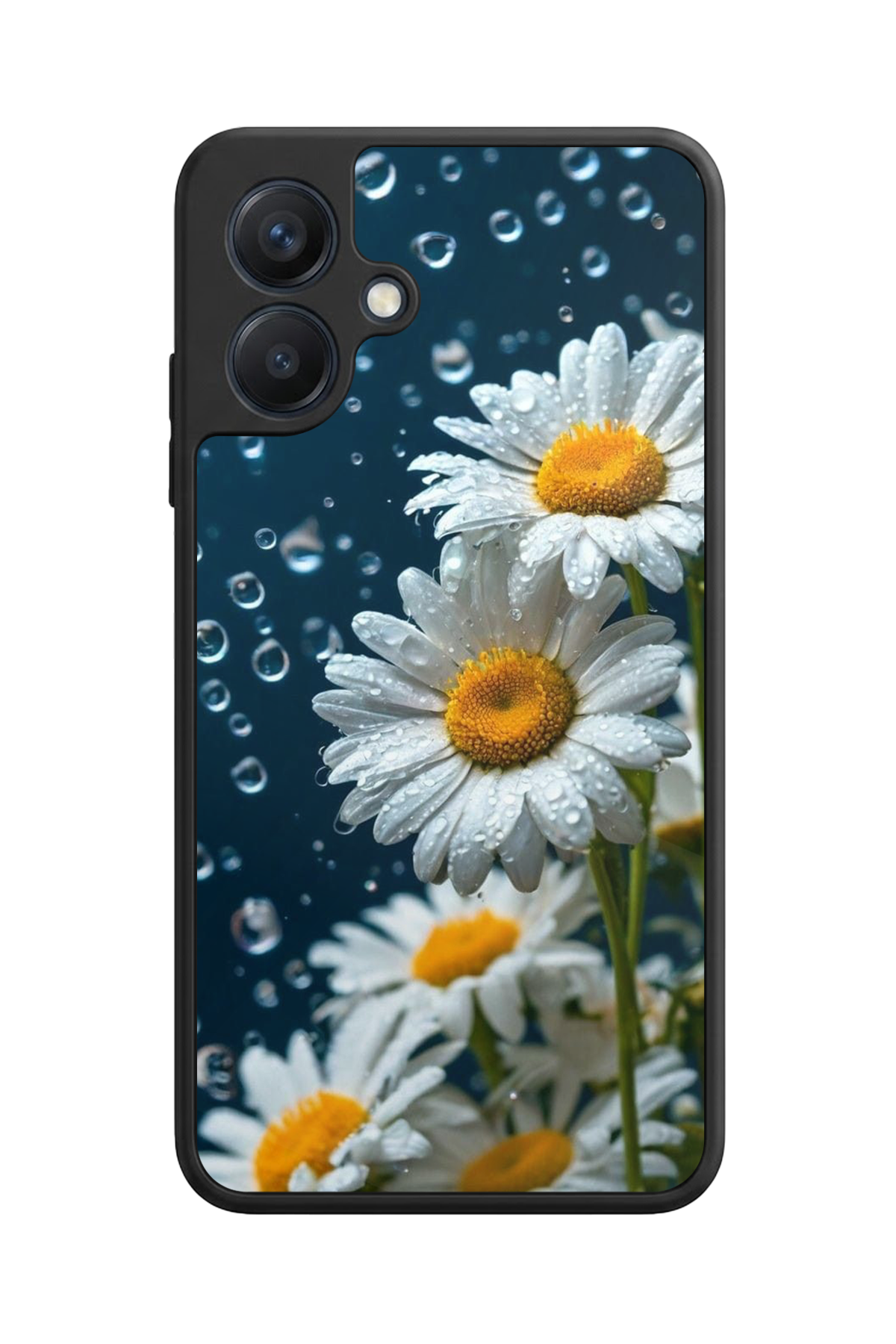 Samsung Galaxy A07 Uyumlu Cicek Tasarımlı Glossy Premium Kılıf