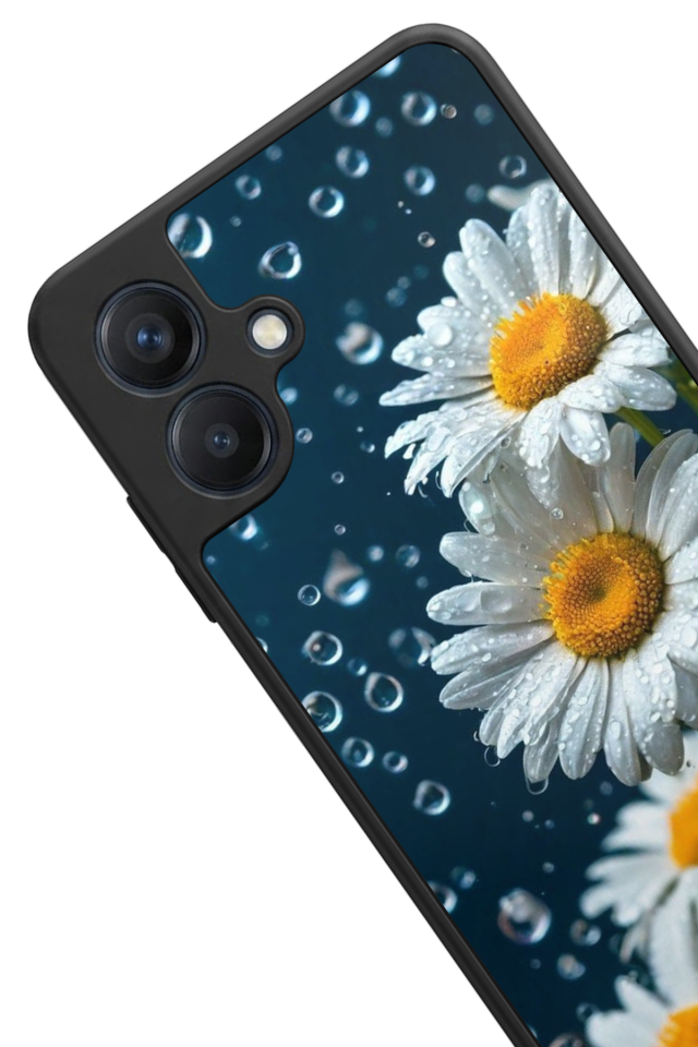 Samsung Galaxy A07 Uyumlu Cicek Tasarımlı Glossy Premium Kılıf