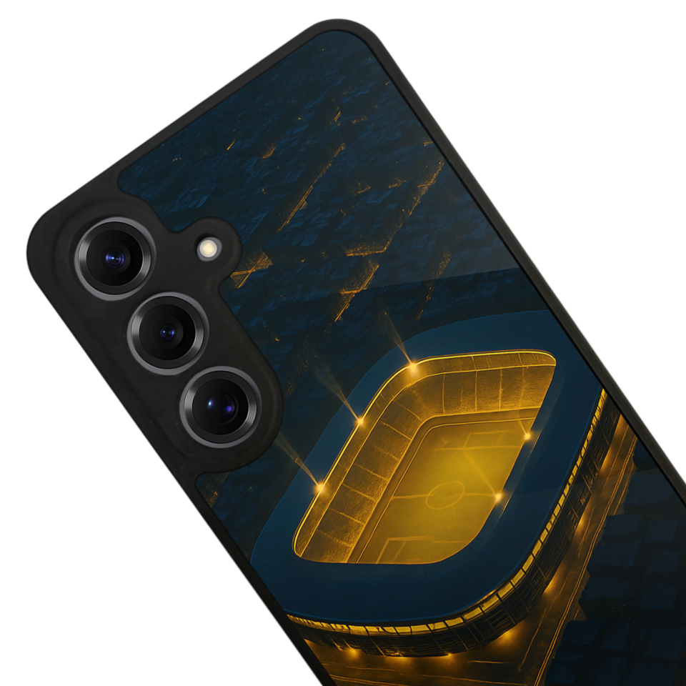 Samsung Galaxy S25 Uyumlu Fenerbahce Tasarımlı Glossy Premium Kılıf