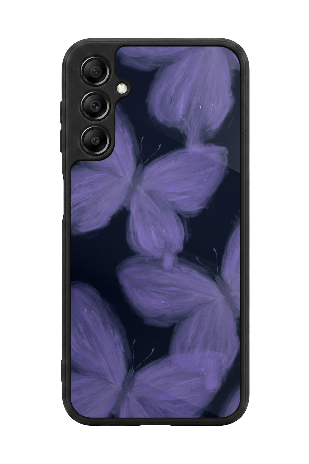 Samsung Galaxy A14 Uyumlu Kelebek Tasarımlı Glossy Premium Kılıf