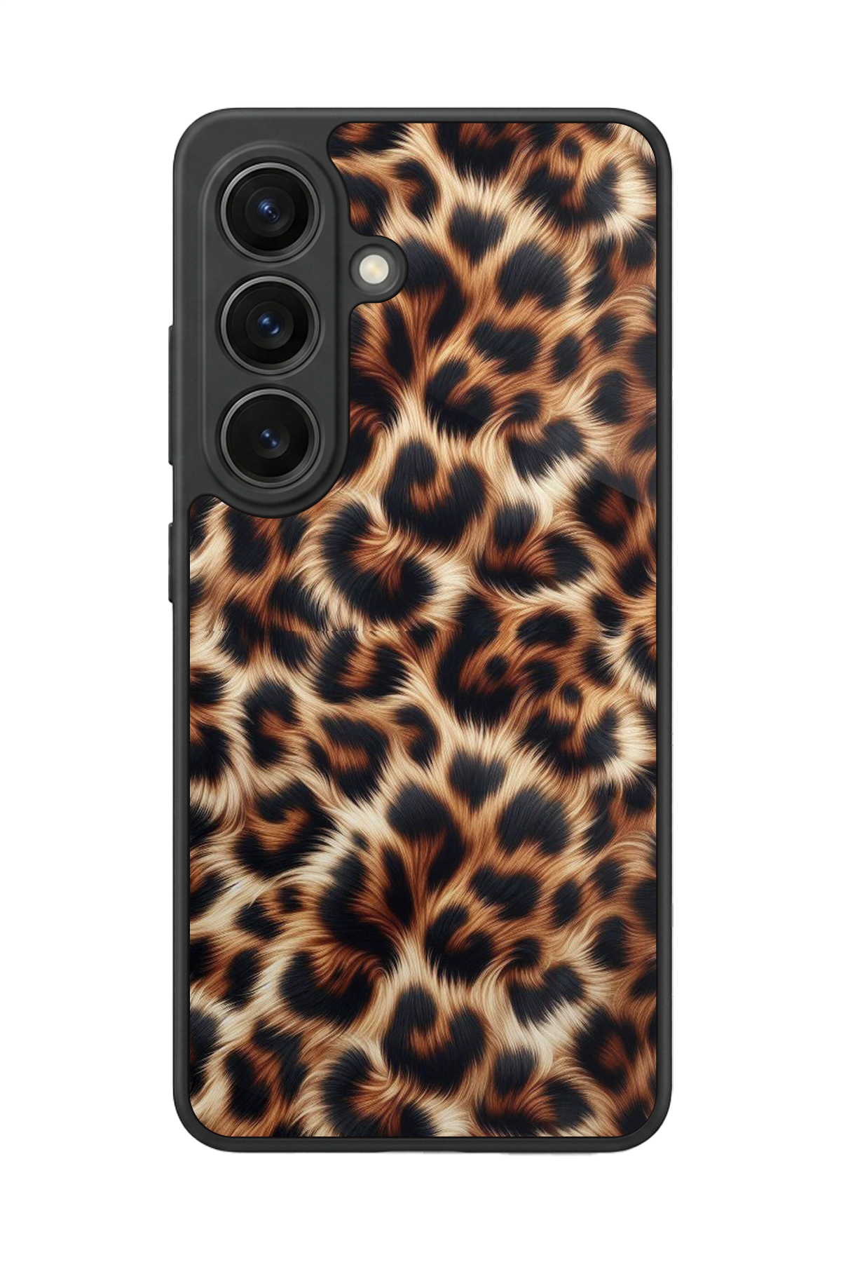 Samsung Galaxy S26 Uyumlu Leopar Tasarımlı Glossy Premium Kılıf