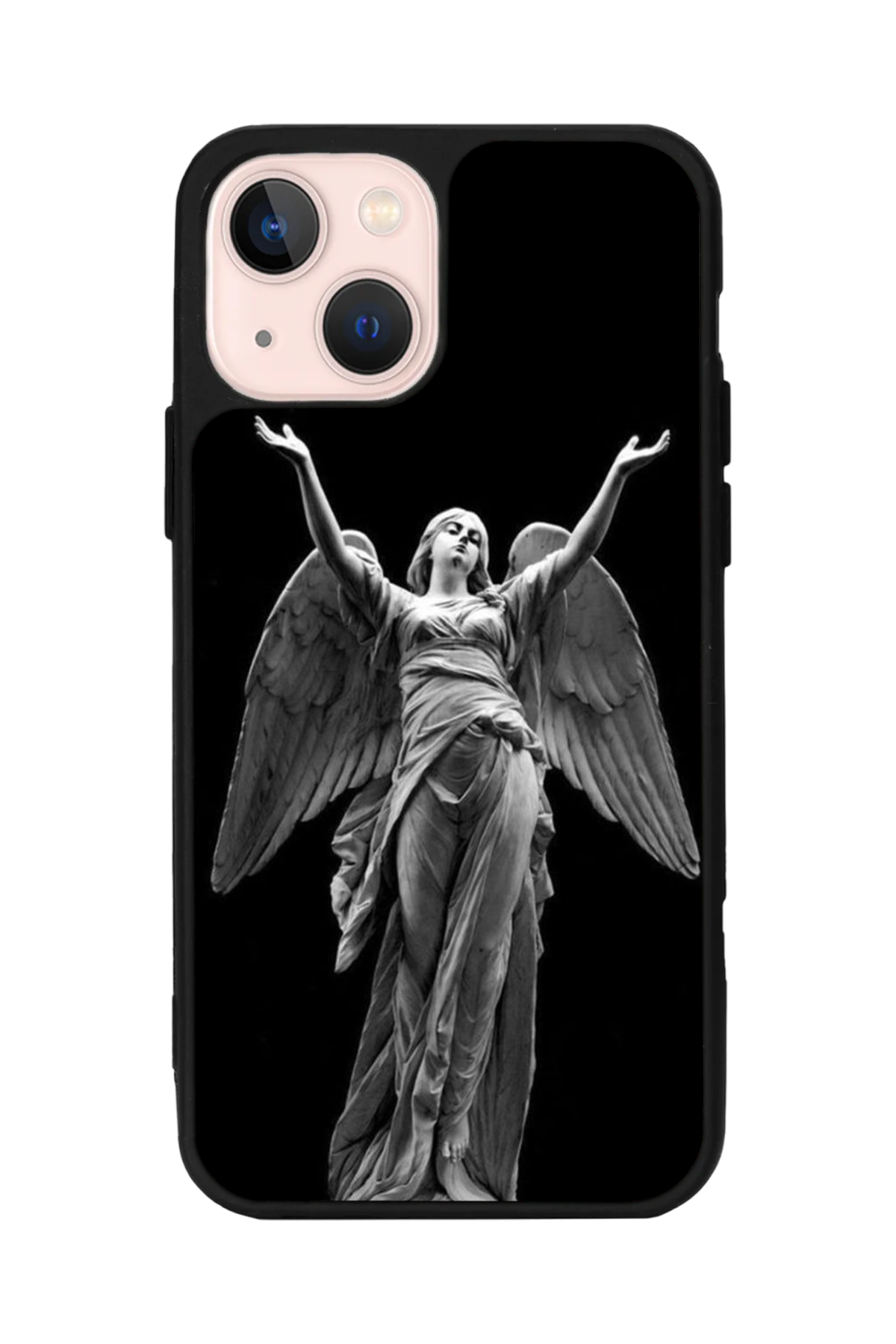 iPhone 15 Plus Uyumlu Melek Tasarımlı Glossy Premium Kılıf