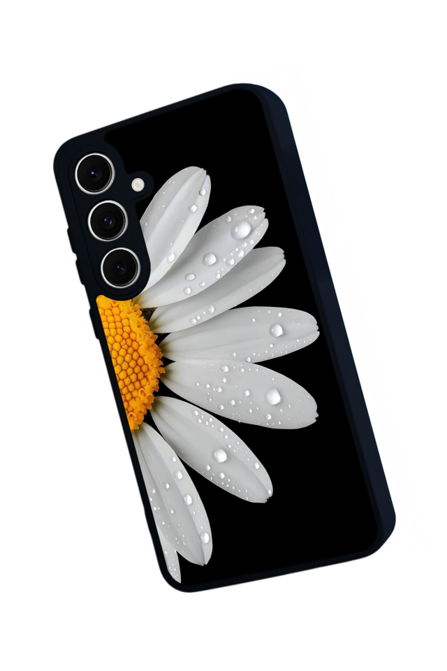 Samsung Galaxy S24 FE Uyumlu Botanik Tasarımlı Glossy Premium Kılıf
