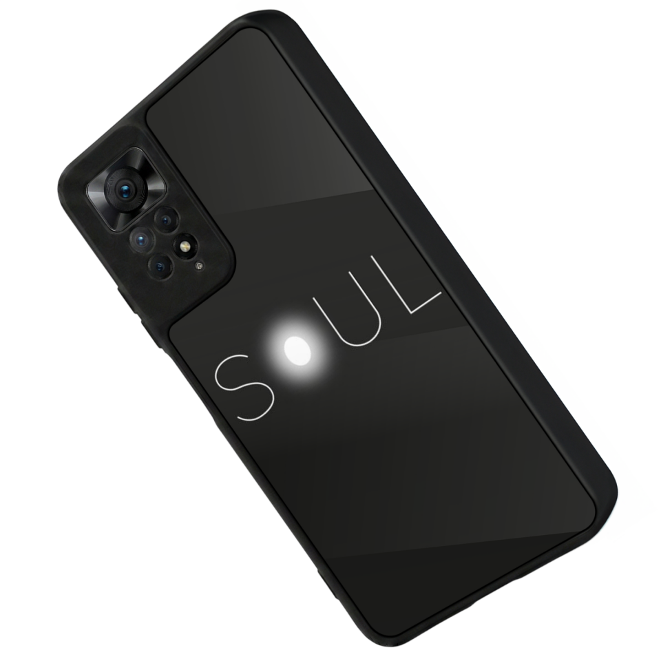 Xiaomi Redmi Note 12 Pro Uyumlu Line Art Tasarımlı Glossy Premium Kılıf