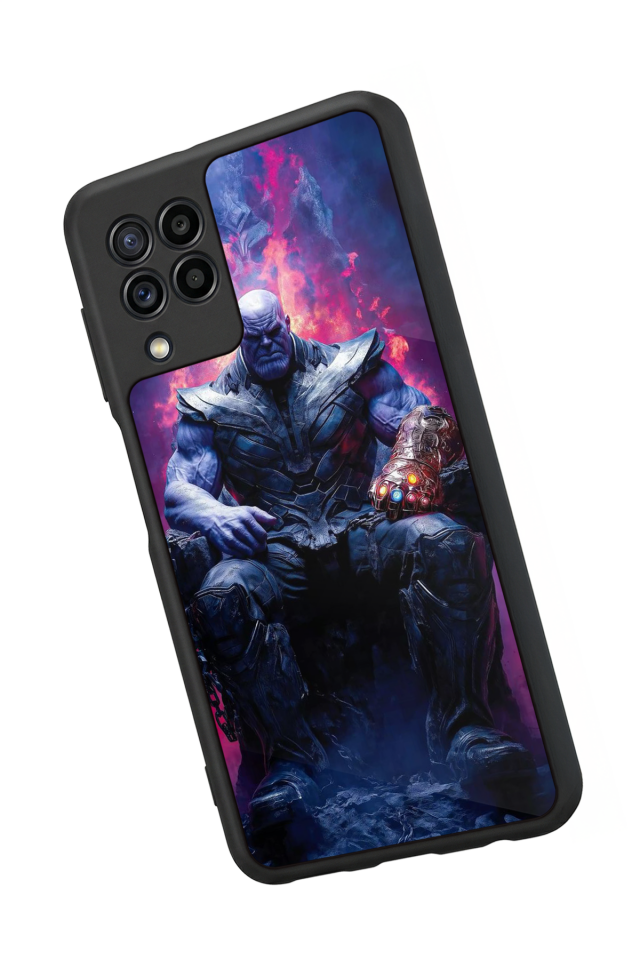 Samsung Galaxy M32 Uyumlu Thanos Tasarımlı Glossy Premium Kılıf