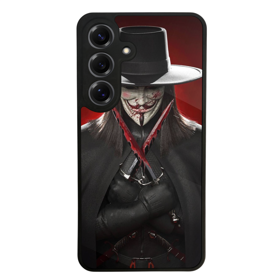 Samsung Galaxy S25 Uyumlu Vendetta Tasarımlı Glossy Premium Kılıf