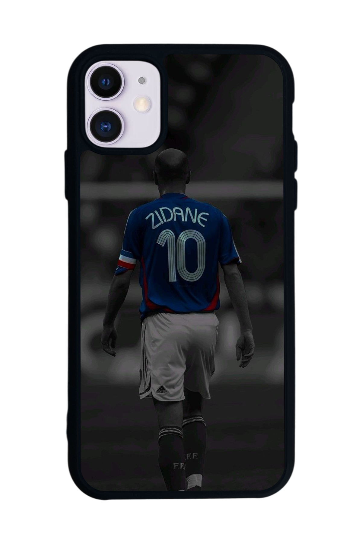 iPhone 11 Uyumlu Zidane Tasarımlı Glossy Premium Kılıf