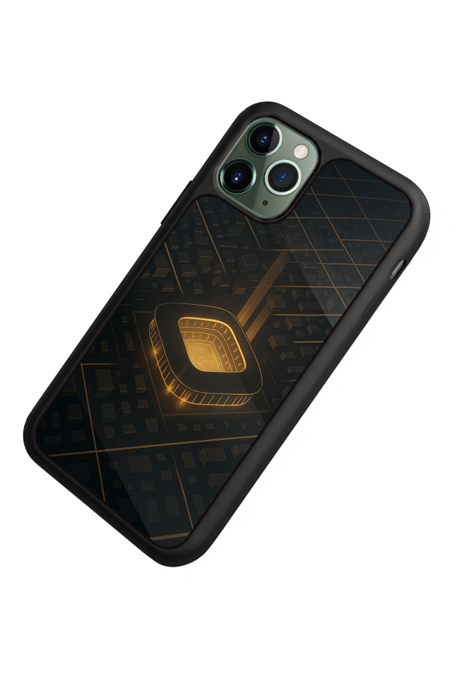 iPhone 11 Pro Max Uyumlu Aslan Tasarımlı Glossy Premium Kılıf