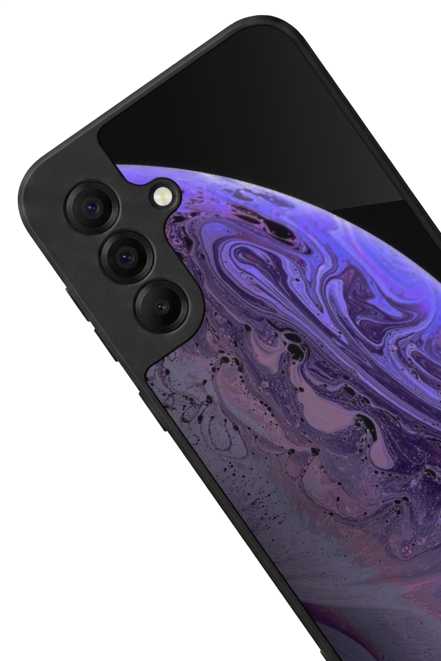 Samsung Galaxy A17 Uyumlu Ay Tasarımlı Glossy Premium Kılıf