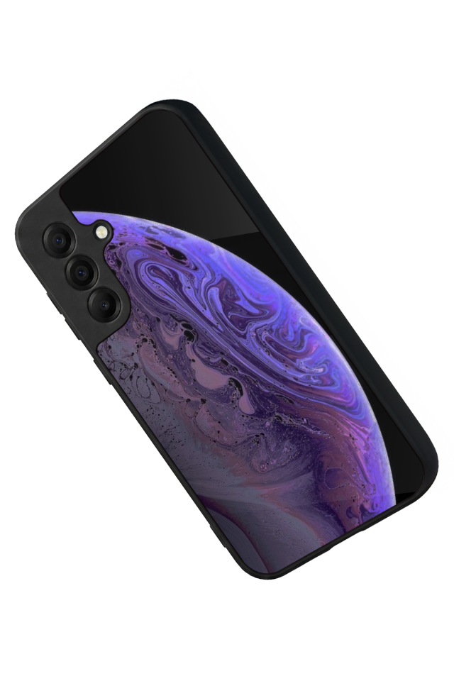 Samsung Galaxy A17 Uyumlu Ay Tasarımlı Glossy Premium Kılıf