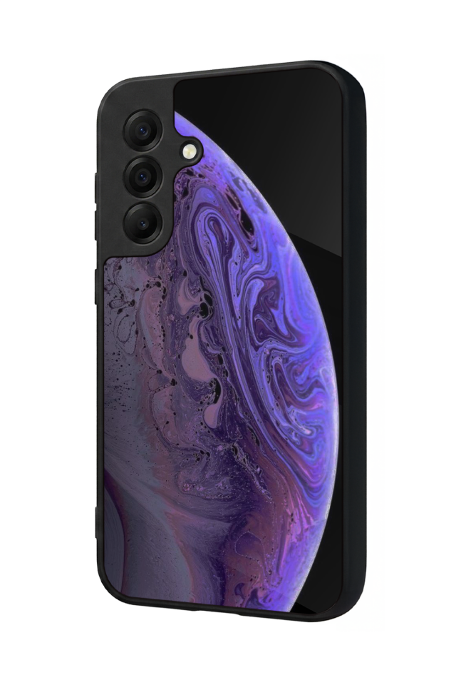 Samsung Galaxy A17 Uyumlu Ay Tasarımlı Glossy Premium Kılıf