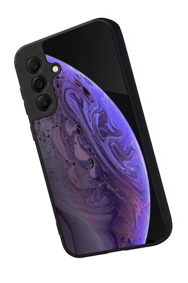 Samsung Galaxy A17 Uyumlu Ay Tasarımlı Glossy Premium Kılıf