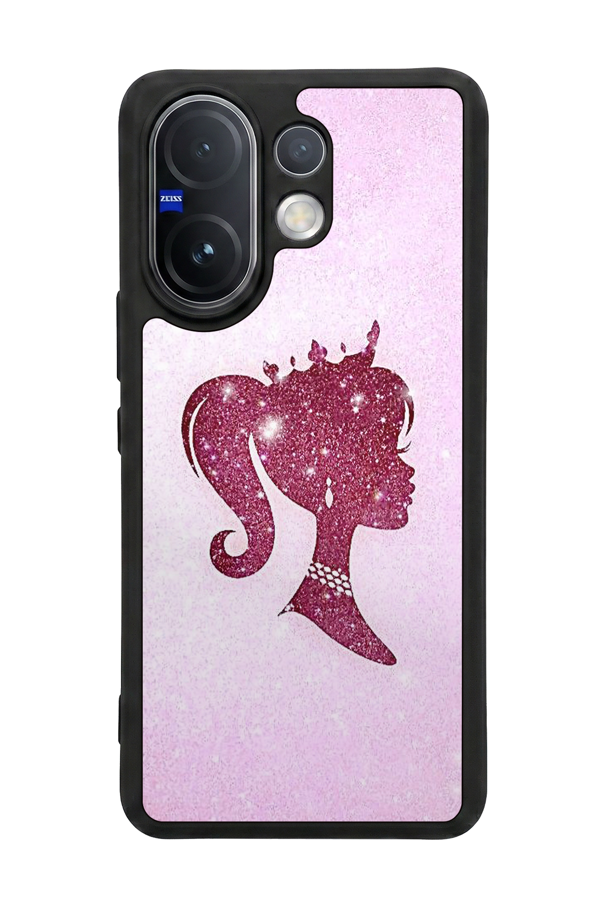 Vivo V60 Uyumlu Barbie Tasarımlı Glossy Premium Kılıf