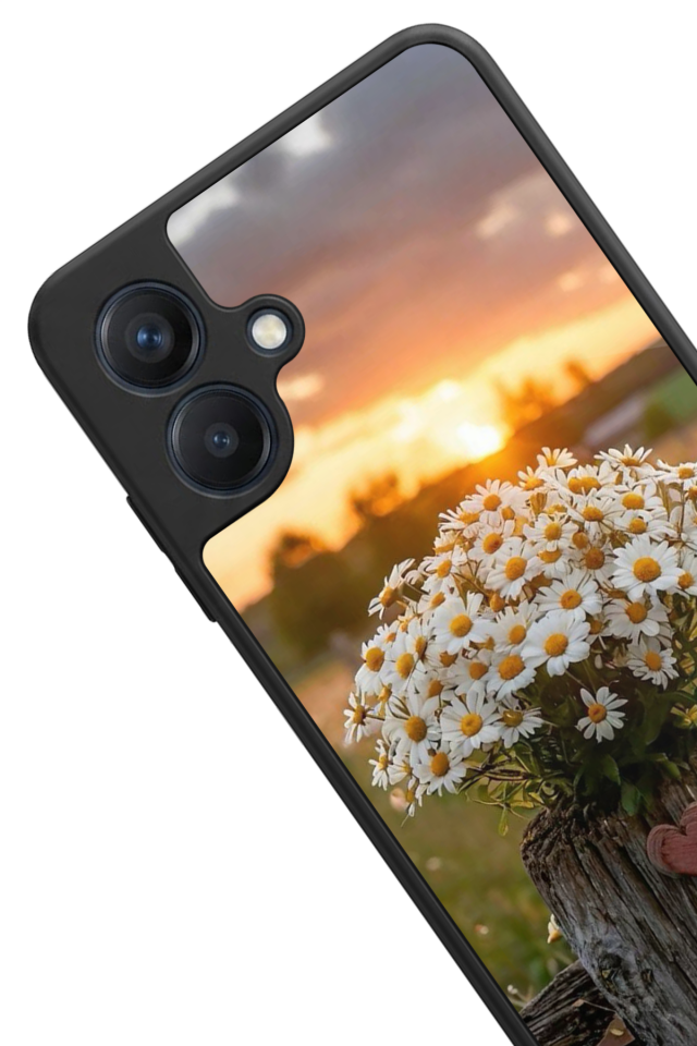 Samsung Galaxy A07 Uyumlu Cicek Tasarımlı Glossy Premium Kılıf