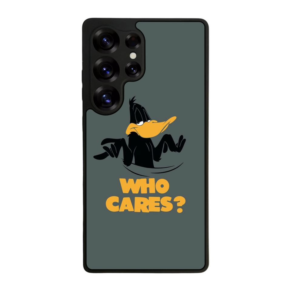 Samsung Galaxy S25 Ultra Uyumlu Daffy duck Tasarımlı Glossy Premium Kılıf