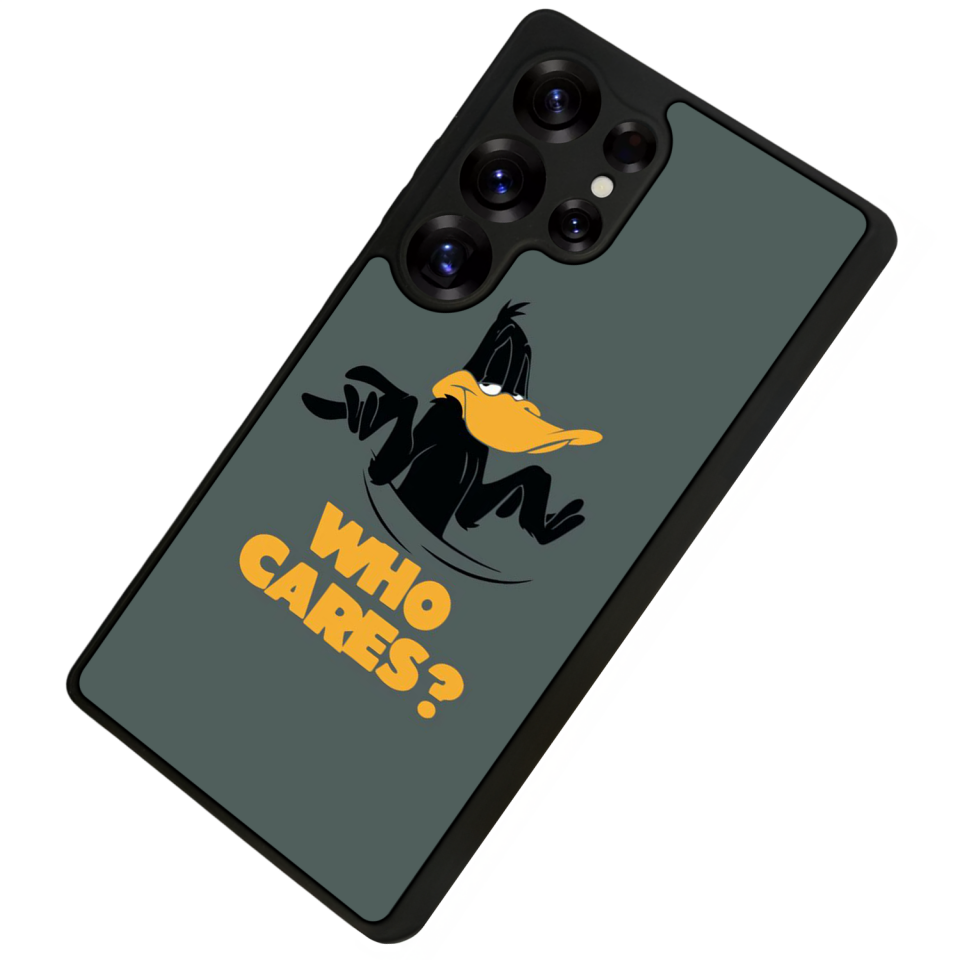 Samsung Galaxy S25 Ultra Uyumlu Daffy duck Tasarımlı Glossy Premium Kılıf