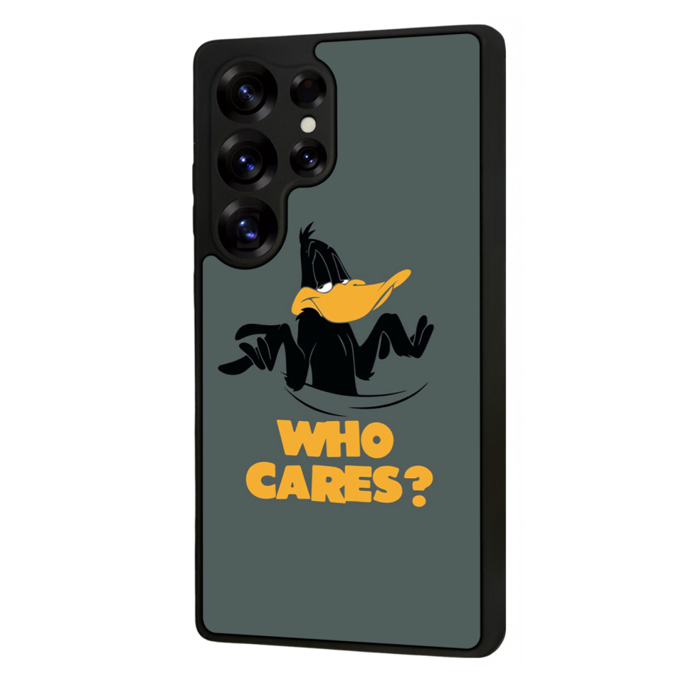 Samsung Galaxy S25 Ultra Uyumlu Daffy duck Tasarımlı Glossy Premium Kılıf