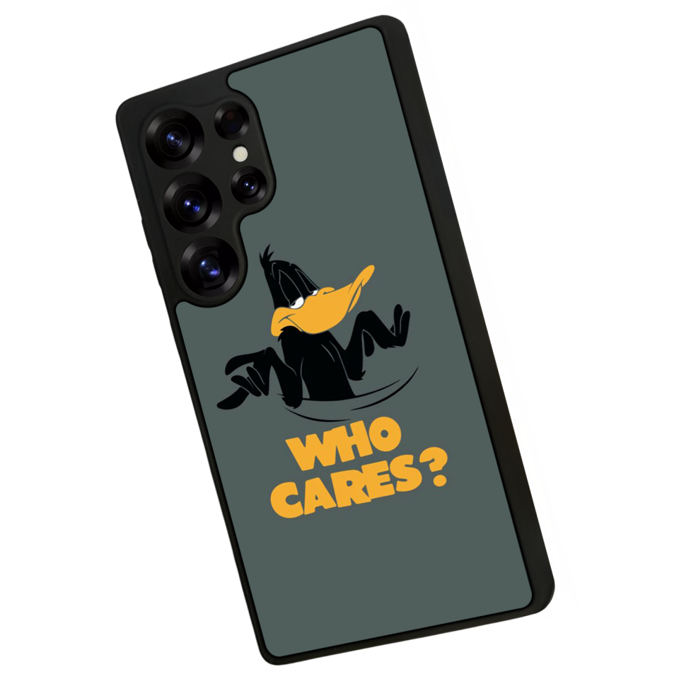Samsung Galaxy S25 Ultra Uyumlu Daffy duck Tasarımlı Glossy Premium Kılıf
