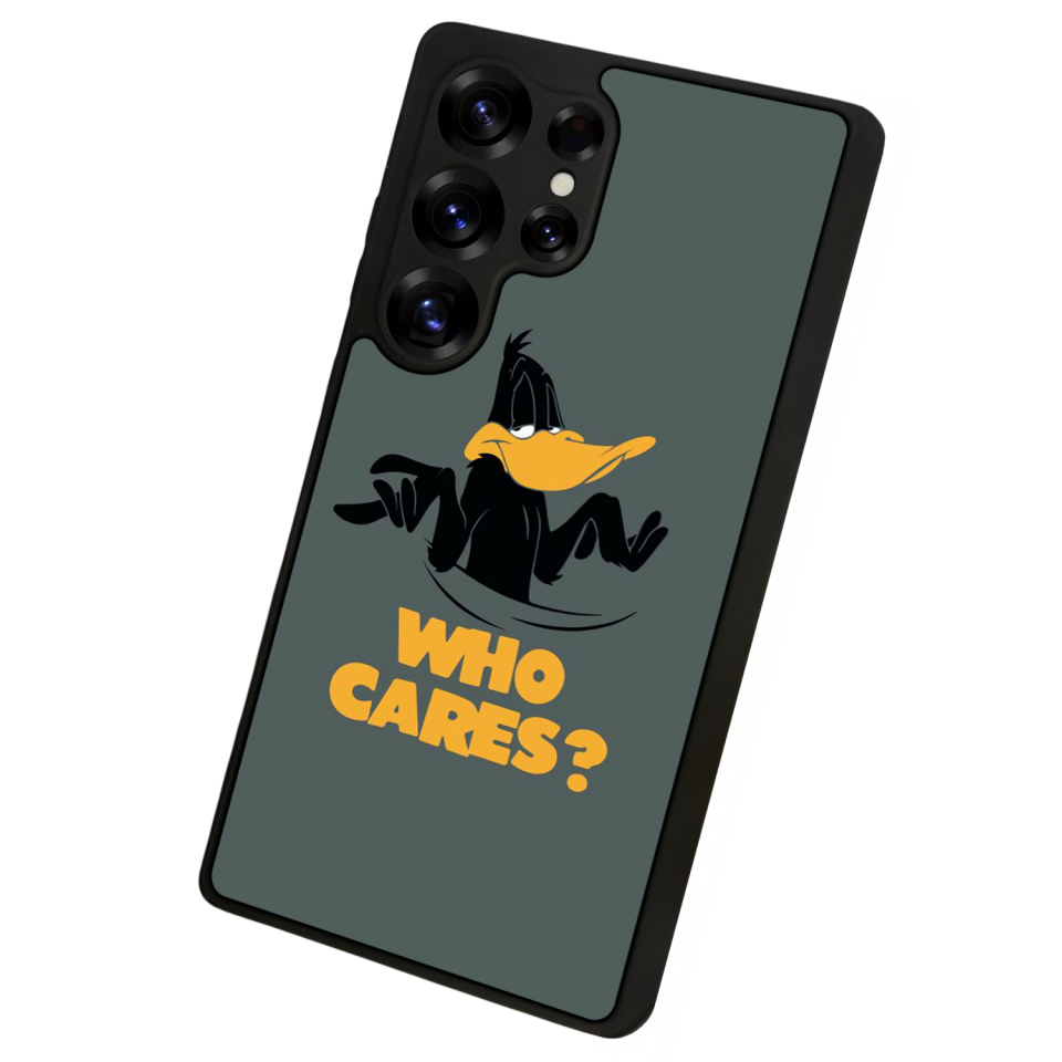 Samsung Galaxy S25 Ultra Uyumlu Daffy duck Tasarımlı Glossy Premium Kılıf