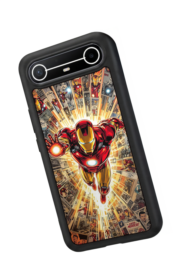 Tecno Spark Slim 5G Uyumlu  Iron Man ( Demir Adam ) Tasarımlı Glossy Premium Kılıf