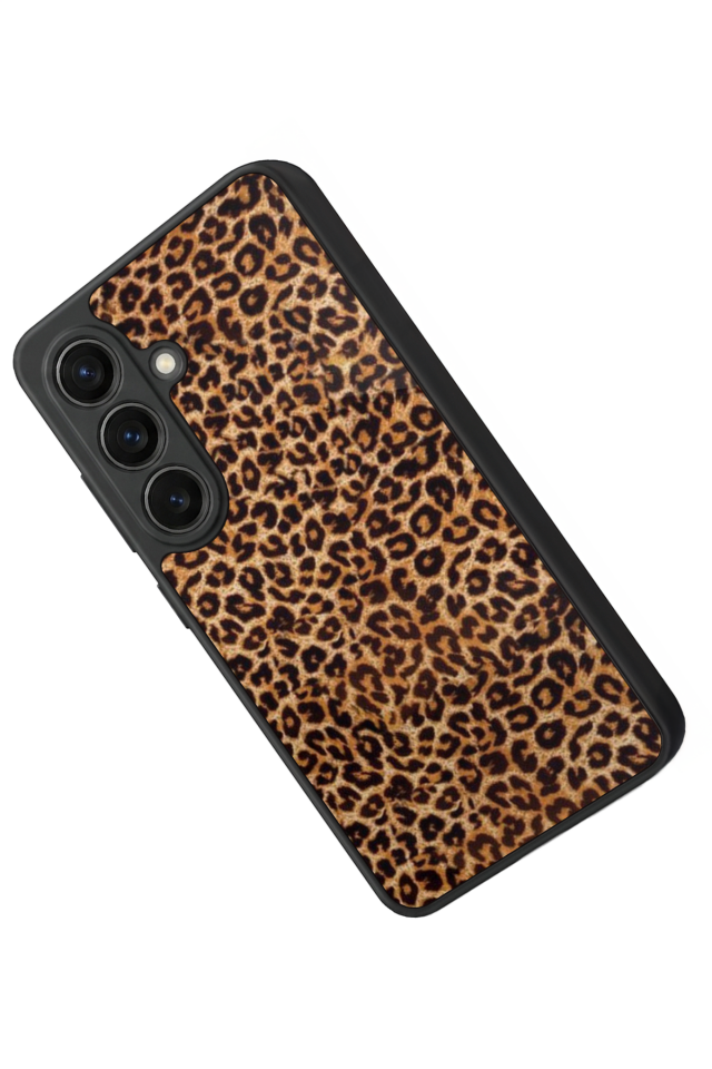 Samsung Galaxy S26 Uyumlu Leopar Tasarımlı Glossy Premium Kılıf