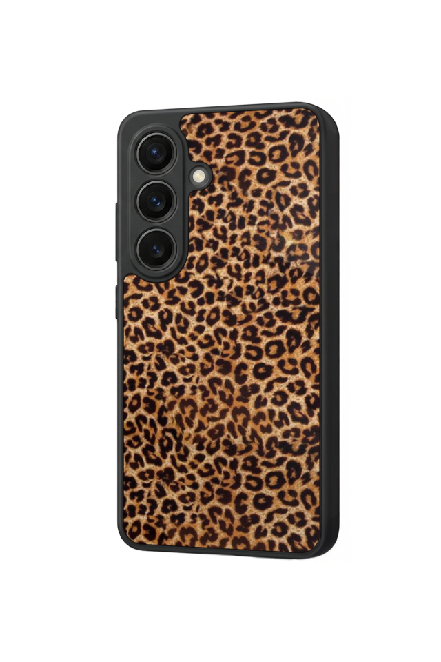 Samsung Galaxy S26 Uyumlu Leopar Tasarımlı Glossy Premium Kılıf