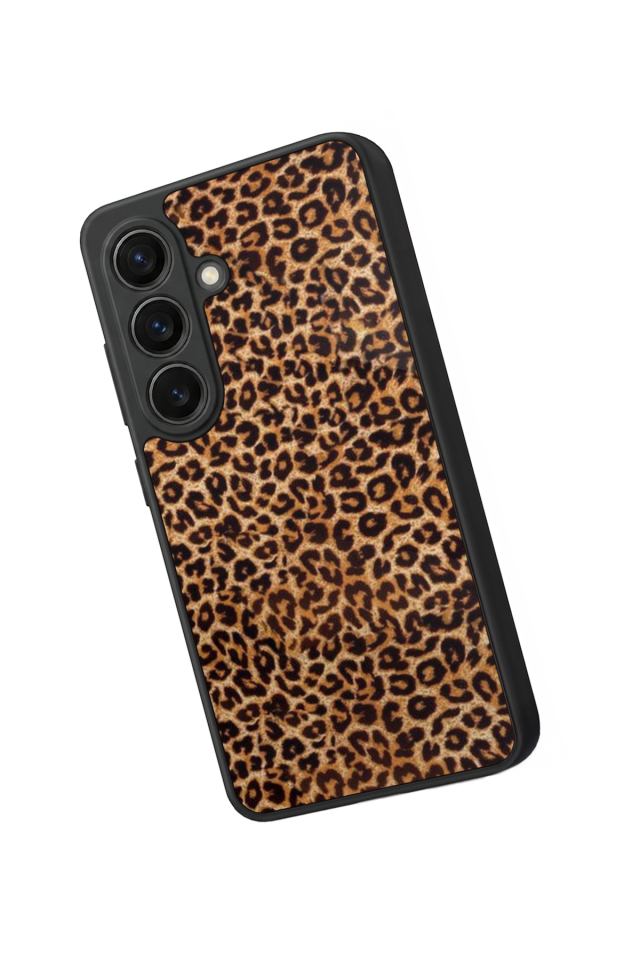 Samsung Galaxy S26 Uyumlu Leopar Tasarımlı Glossy Premium Kılıf